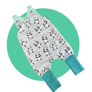 MamaBe bélés nélküli tipegő hálózsák - panda