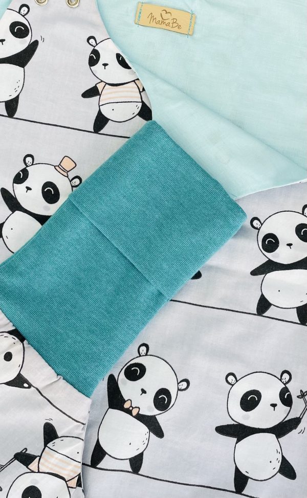 MamaBe bélés nélküli tipegő hálózsák - panda - Image 2